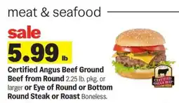 Meijer Certified Angus Beef offer