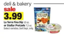 Meijer La Terra Fina Dip or Stellar Pretzels offer