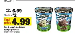 Meijer Ben & Jerry's Ice Cream Scoop-apalooza offer
