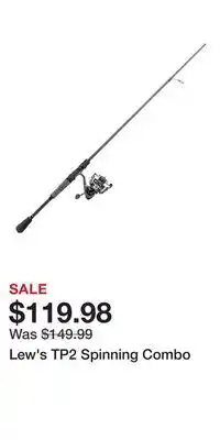 Cabela's Lew's TP2 Spinning Combo offer