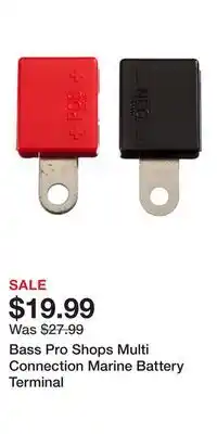 Cabela's Bass Pro Shops Multi Connection Marine Battery Terminal offer
