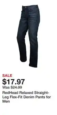 Cabela's RedHead Relaxed Straight-Leg Flex-Fit Denim Pants for Men offer