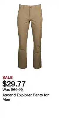 Cabela's Ascend Explorer Pants for Men offer