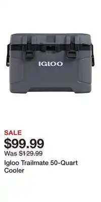 Cabela's Igloo Trailmate 50-Quart Cooler offer