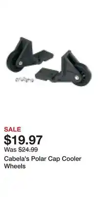 Cabela's Cabela's Polar Cap Cooler Wheels offer