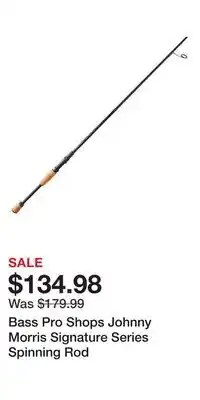 Cabela's Bass Pro Shops Johnny Morris Signature Series Spinning Rod offer