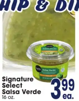 Jewel-Osco Signature Select Salsa Verde offer