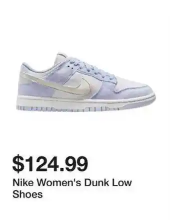 Dick's Sporting Goods Nike women's dunk low shoes offer