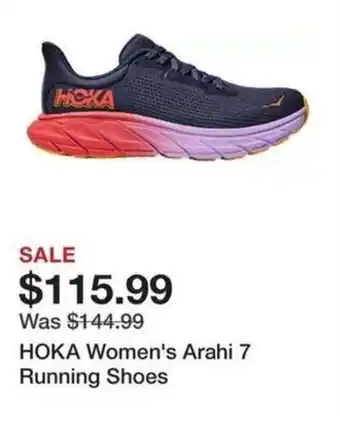 Dick's Sporting Goods Hoka women's arahi 7 running shoes offer