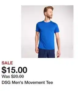 Dick's Sporting Goods DSG men's movement tee offer