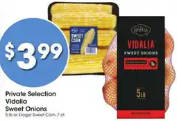 Kroger Private Selection Vidalia Sweet Onions offer