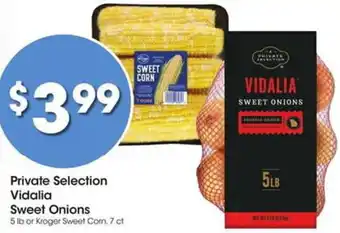 Kroger Private Selection Vidalia Sweet Onions offer