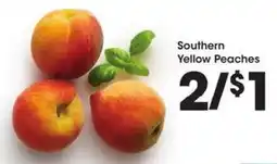 Kroger Southern Yellow Peaches offer