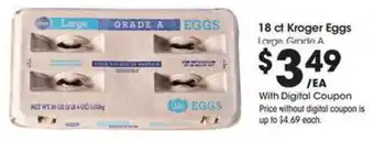 Kroger Kroger Eggs offer