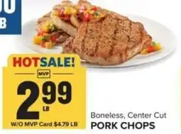 Food Lion Pork Chops offer