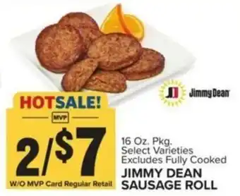 Food Lion Jimmy Dean Sausage Roll offer