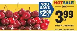 Food Lion Fresh cherries offer