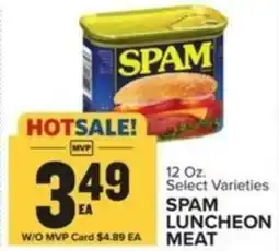 Food Lion Spam luncheon meat offer