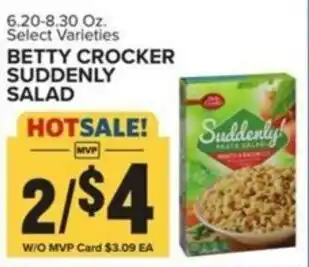 Food Lion Betty crocker suddenly salad offer