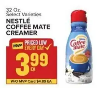 Food Lion Nestlé coffee mate creamer offer