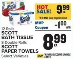 Food Lion Scott paper towels offer
