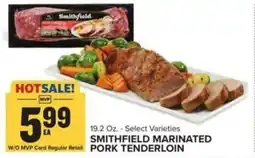 Food Lion Smithfield marinated pork tenderloin offer