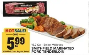 Food Lion Smithfield marinated pork tenderloin offer
