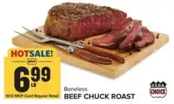 Food Lion Beef chuck roast offer