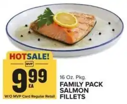 Food Lion Family pack salmon fillets offer