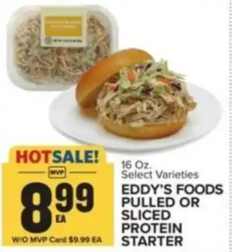 Food Lion Eddy's foods pulled or sliced protein starter offer