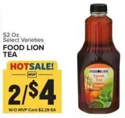 Food Lion Food Lion tea offer