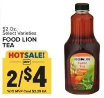 Food Lion Food Lion tea offer