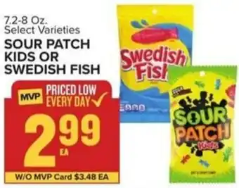 Food Lion Sour patch kids or swedish fish offer