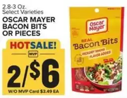 Food Lion Oscar mayer bacon bits or pieces offer