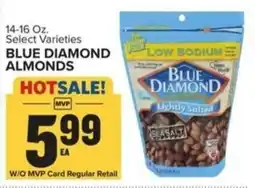 Food Lion Blue diamond almonds offer