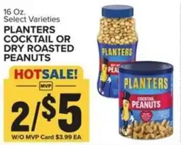 Food Lion Planters cocktail or dry roasted peanuts offer