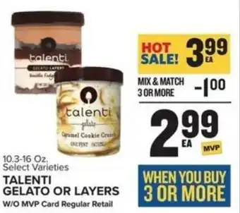 Food Lion Talenti gelato or layers offer