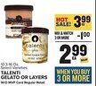 Food Lion Talenti gelato or layers offer
