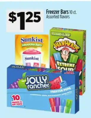 Dollar General Freezer Bars offer