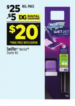 Dollar General Swiffer WetJet TM Starter Kit offer