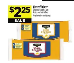 Dollar General Clover Valley Cheese Block offer