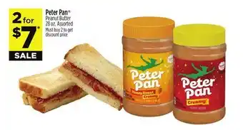 Dollar General Peter Pan Peanut Butter offer