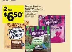 Dollar General Famous Amos or Mother's Cookies offer