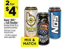 Dollar General Bang , NOS or Full Throttle offer