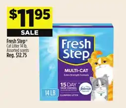 Dollar General Fresh Step Cat Litter offer