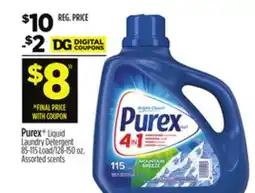 Dollar General Purex Liquid Laundry Detergent offer