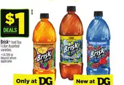Dollar General Brisk Iced Tea offer