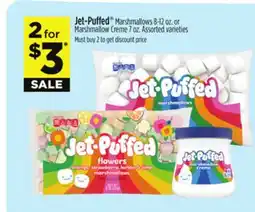Dollar General Jet-Puffed Marshmallows 8-12 oz. or Marshmallow Creme 7 oz offer