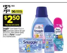 Dollar General Snuggle Purex offer