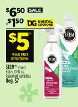 Dollar General STEM Insect Killer offer
